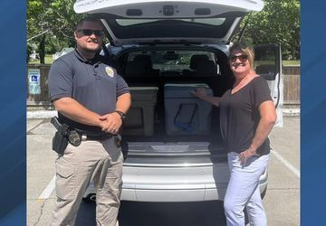 Image for story: Cool recovery: Kitty Hawk PD put theft on ice, return stolen coolers