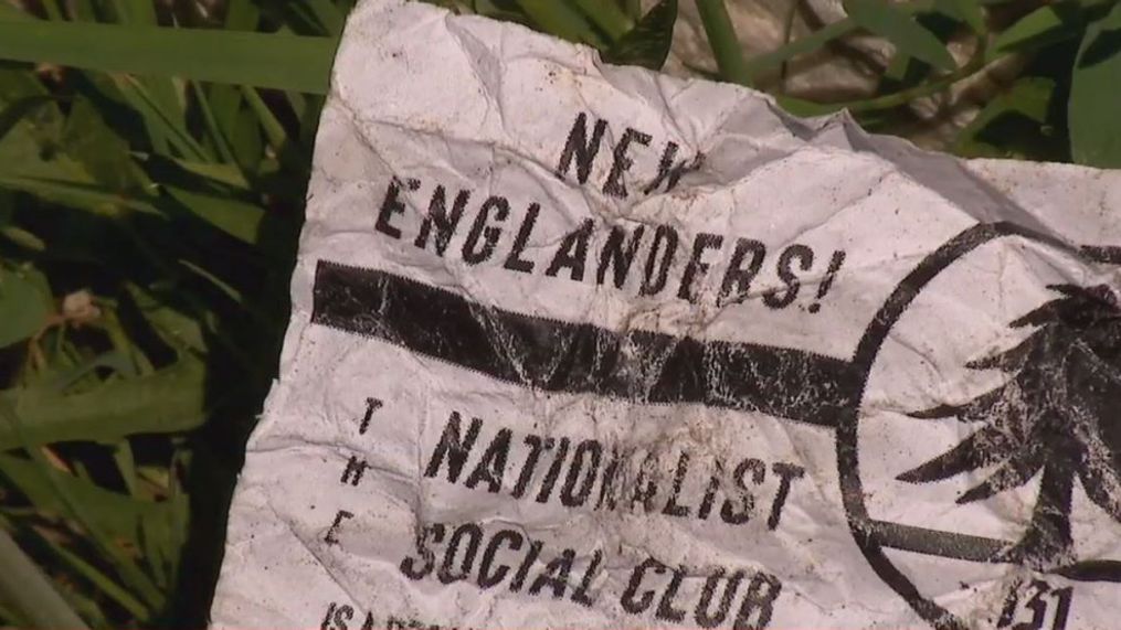 A flyer advertizing a Nationalist Social Club (WGME)
