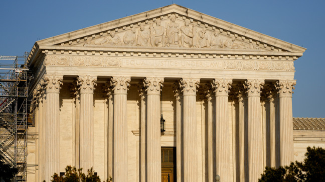 FILE - The Supreme Court is seen on April 21, 2023, in Washington. (AP Photo/Alex Brandon, File)